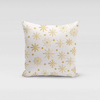 Orange Poppy Textiles & Pillows Golden Gift-Wrap Pillow Cover