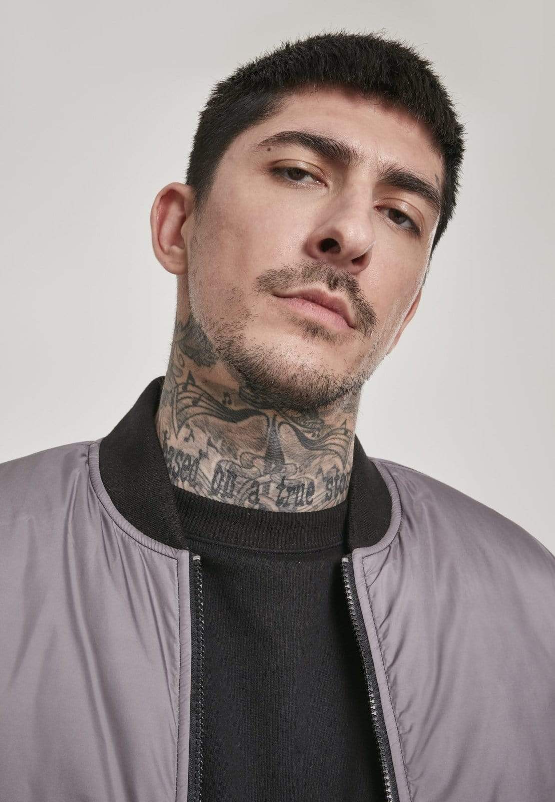 Callisto Men's Clothing Gradient Bomber Jacket