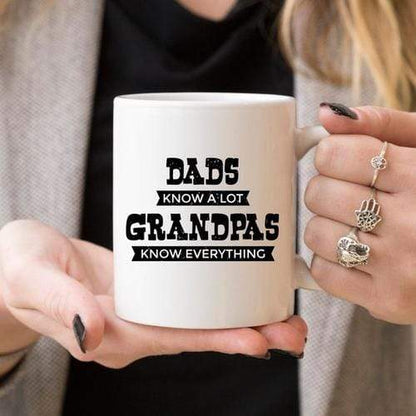 Magenta Shadow Gifts Grandfather Mug, Mug for Grandpa, Birthday Gift