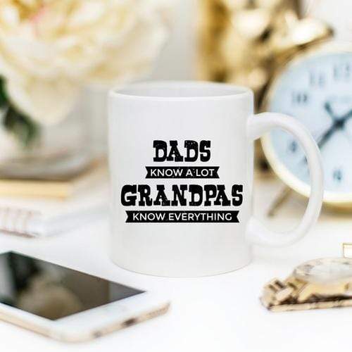 Magenta Shadow Gifts Grandfather Mug, Mug for Grandpa, Birthday Gift