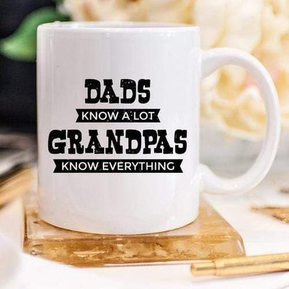Magenta Shadow Gifts Grandfather Mug, Mug for Grandpa, Birthday Gift