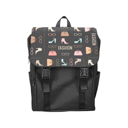 inQUE'INQ Backpacks Bags Rucksacks One Size Half-flap fashion me fabulous backpack