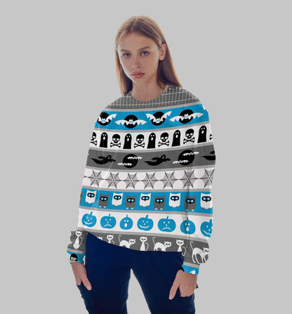 Lavender Millie Women's Clothing Halloween Sweatshirt