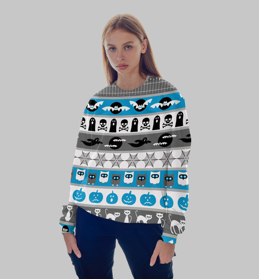 Lavender Millie Women's Clothing Halloween Sweatshirt