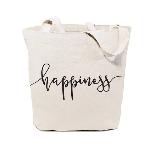 Turquoise Andromeda Totes & Beach Bags Happiness Tote Bag