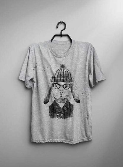 Green Lucky Men's Clothing Hare Hipster Men's Tee