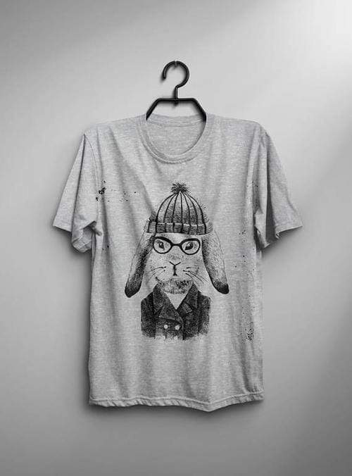 Green Lucky Men's Clothing Hare Hipster Men's Tee