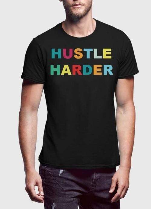 Scorpius Men's Clothing HUSTLE HARDER Men's Tee
