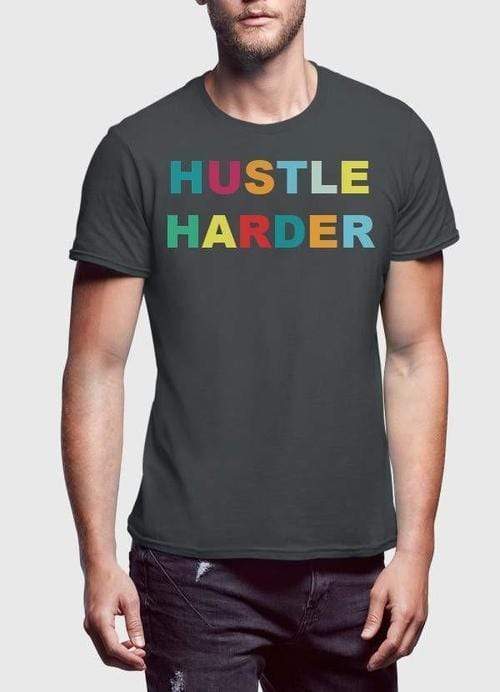 Scorpius Men's Clothing HUSTLE HARDER Men's Tee