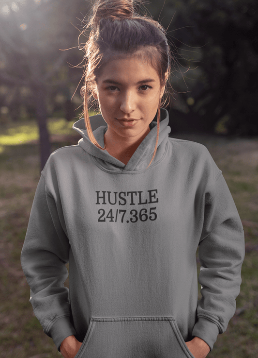 Scorpius Sweaters & Hoodies Hustle Harder Women Hoodie
