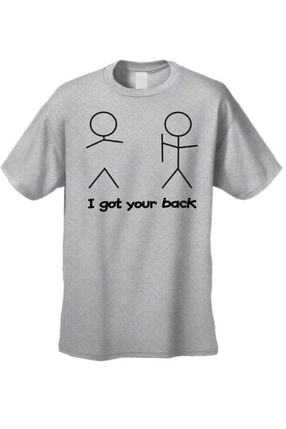 Sunflower Men's Clothing I Got Your Back! Funny Men's Tee
