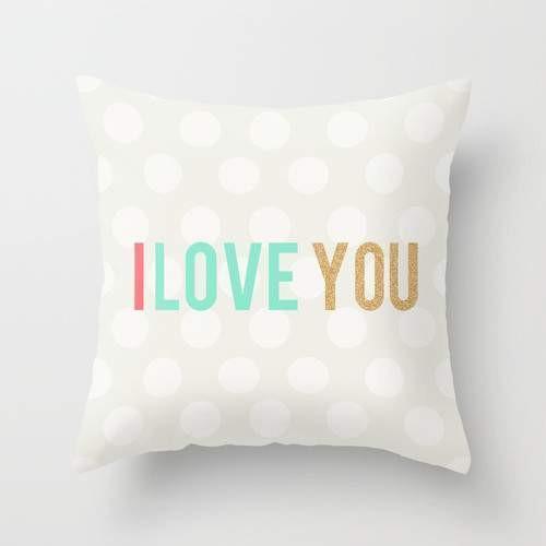 Scorpius Textiles & Pillows I love you Pillow