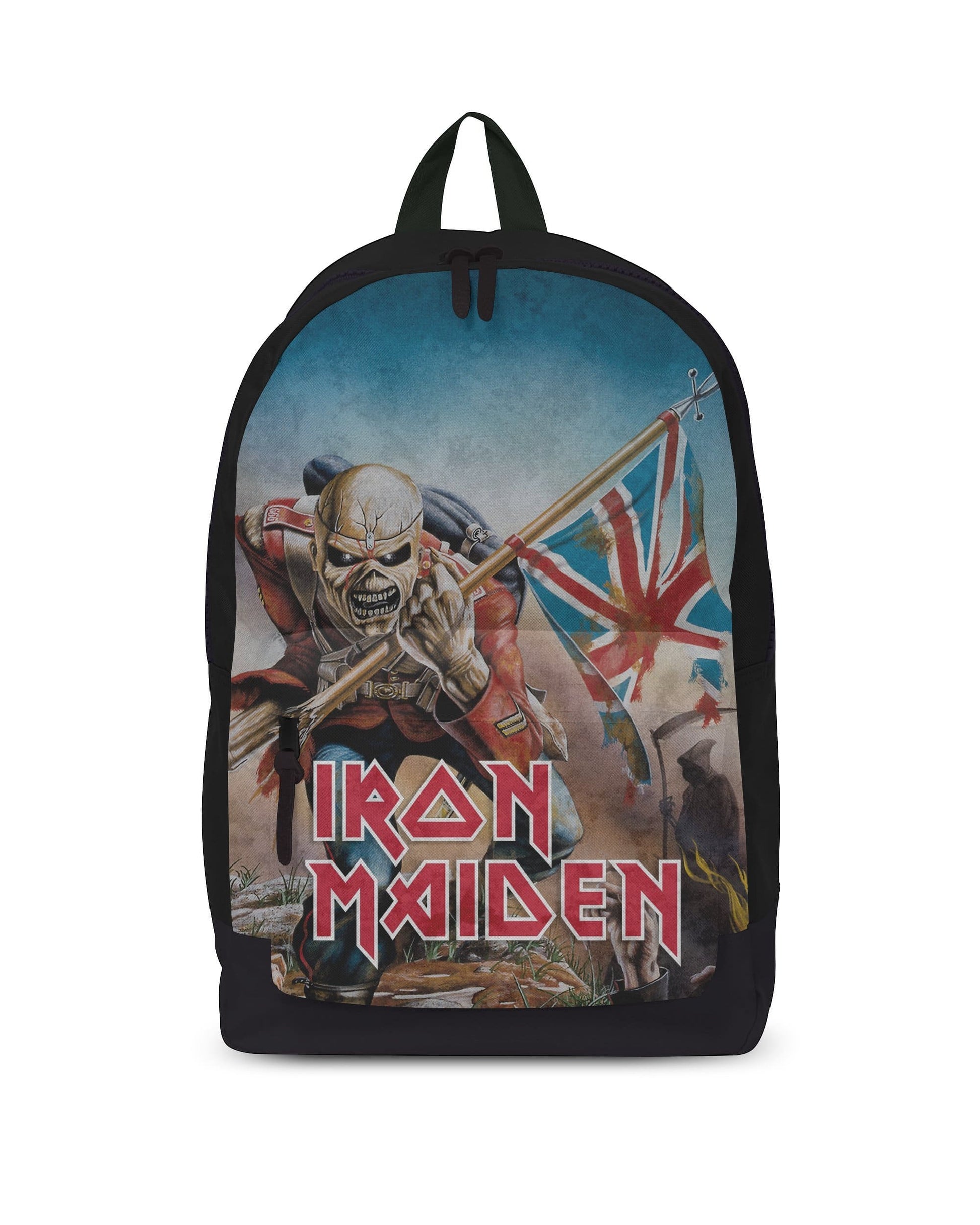Tan Chrysanthemum Bags & Wallets Iron Maiden Backpack - Trooper Red