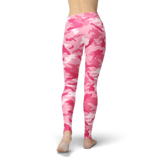Orange Poppy Leggings Jean Pink Camo Leggings
