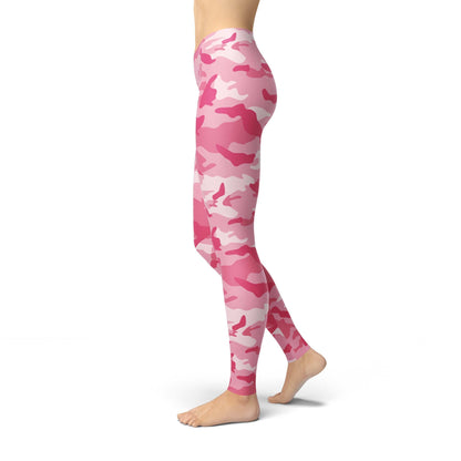 Orange Poppy Leggings Jean Pink Camo Leggings