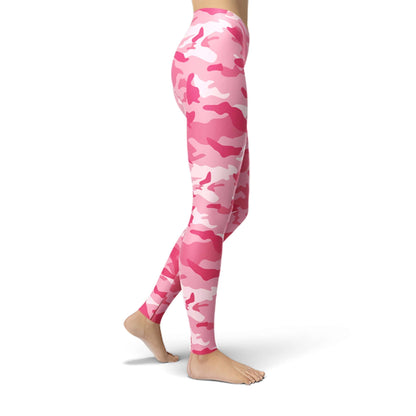 Orange Poppy Leggings Jean Pink Camo Leggings