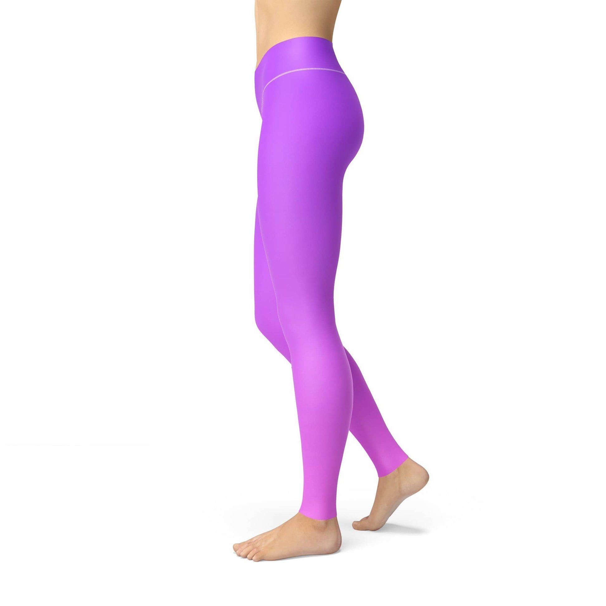 Orange Poppy Leggings Jean Purple Pink Ombre Leggings