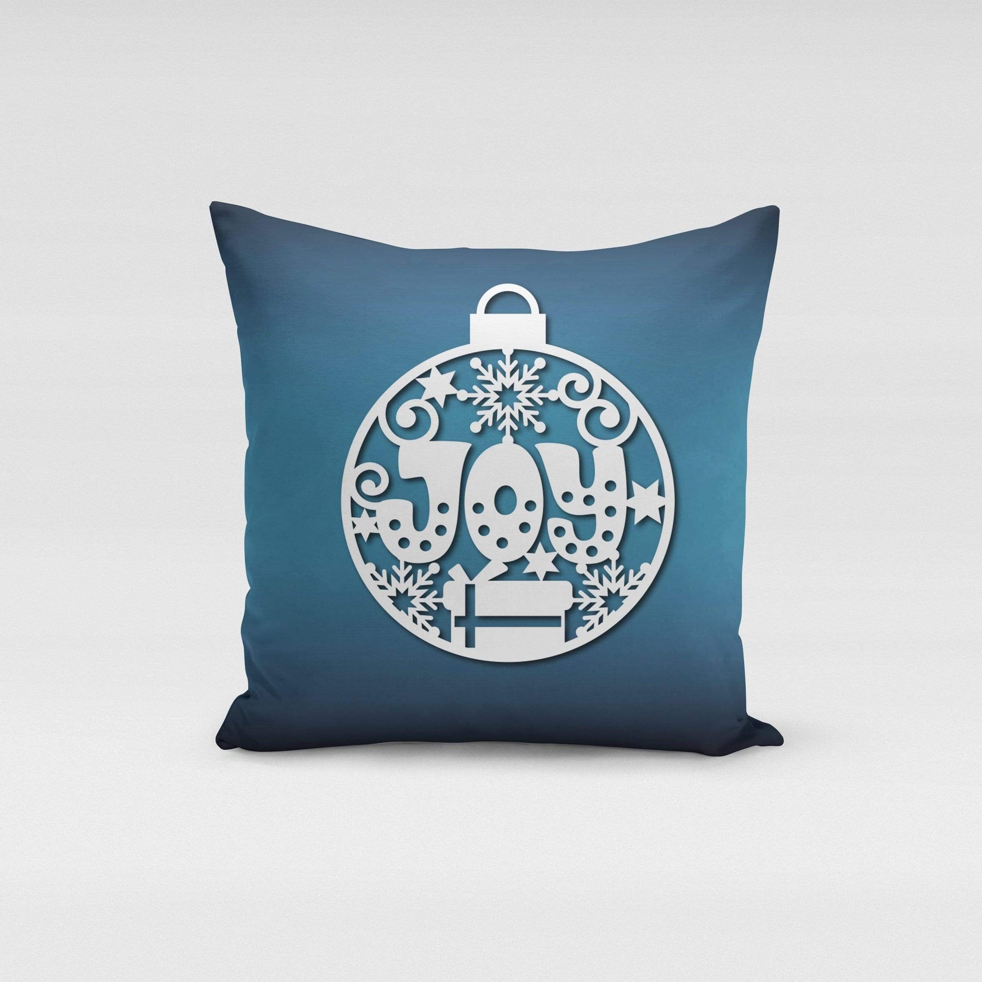 Orange Poppy Textiles & Pillows Joy Ornament Pillow Cover