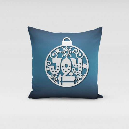Orange Poppy Textiles & Pillows Joy Ornament Pillow Cover