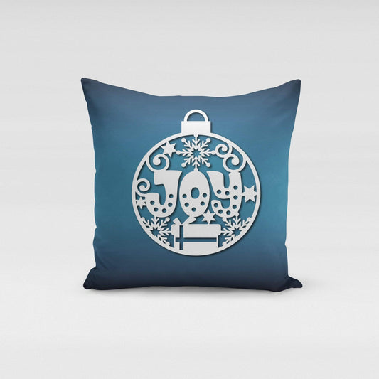Orange Poppy Textiles & Pillows Joy Ornament Pillow Cover