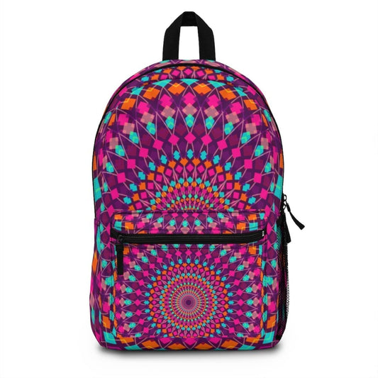 inQUE'INQ Backpacks Bags Rucksacks One Size Kaleidoscope style backpack