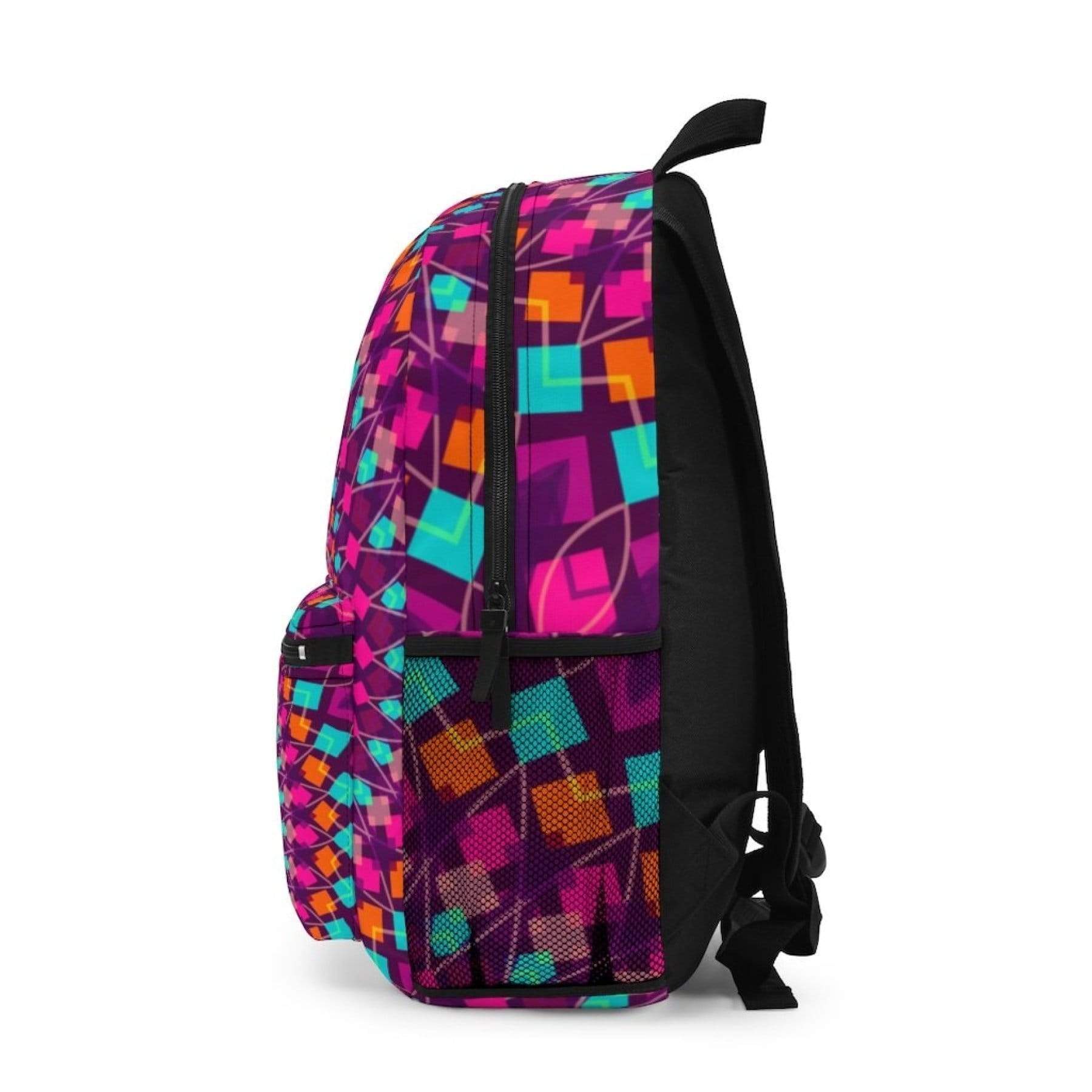 inQUE'INQ Backpacks Bags Rucksacks One Size Kaleidoscope style backpack