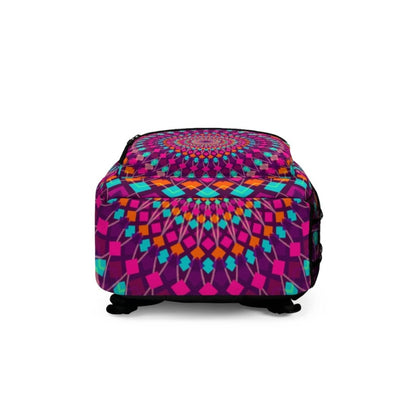inQUE'INQ Backpacks Bags Rucksacks One Size Kaleidoscope style backpack