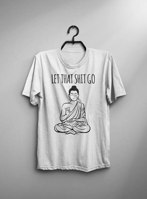 Green Lucky Men's Clothing Let It Go Men's Tee.