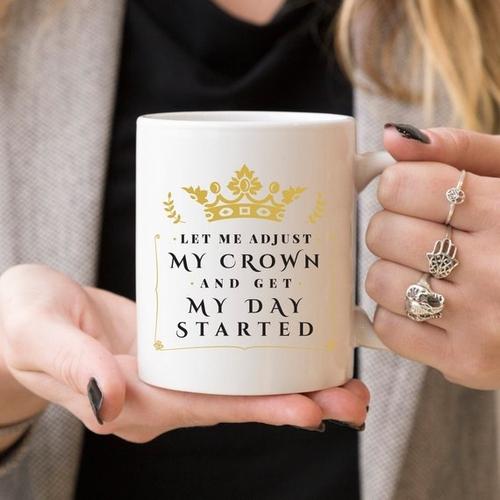 Magenta Shadow Gifts Let Me Adjust My Crown And Get My Day Started,