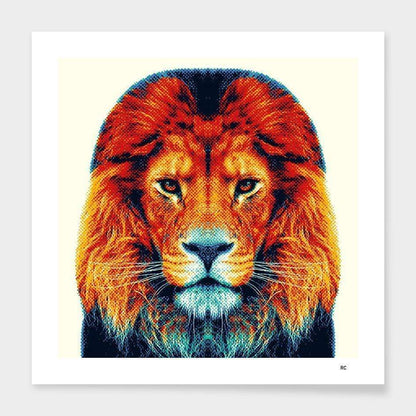 Scorpius Textiles & Pillows Lion - Colorful Animals  Cushion/Pillow