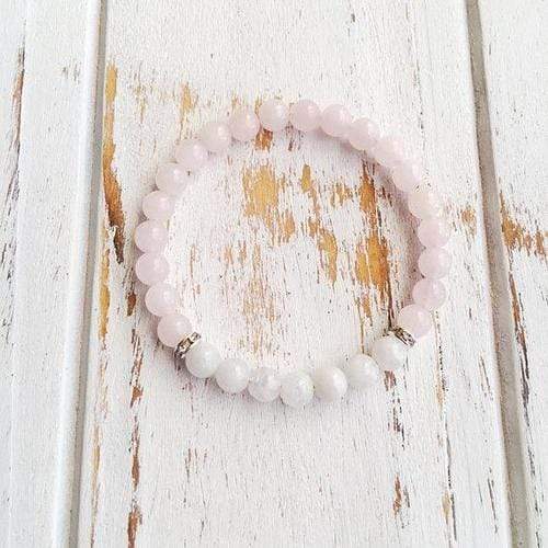 Purple Lily Jewelry & Watches Love & Positivity ~ Moonstone & Rose Quartz