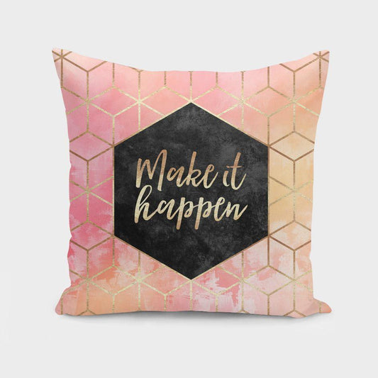 Scorpius Textiles & Pillows Make It Happen Cushion/Pillow