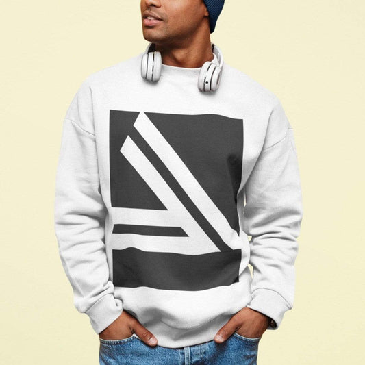 Yellow Pandora Sweaters & Hoodies Men's Double Slanted Logo Crewneck Sweatshirt