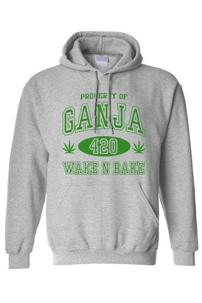 Sunflower Men's Clothing Men's/Unisex Pullover Hooded "Property of Ganja