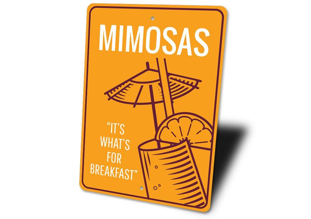 Orchid Eurybia Home Decor Mimosas Sign