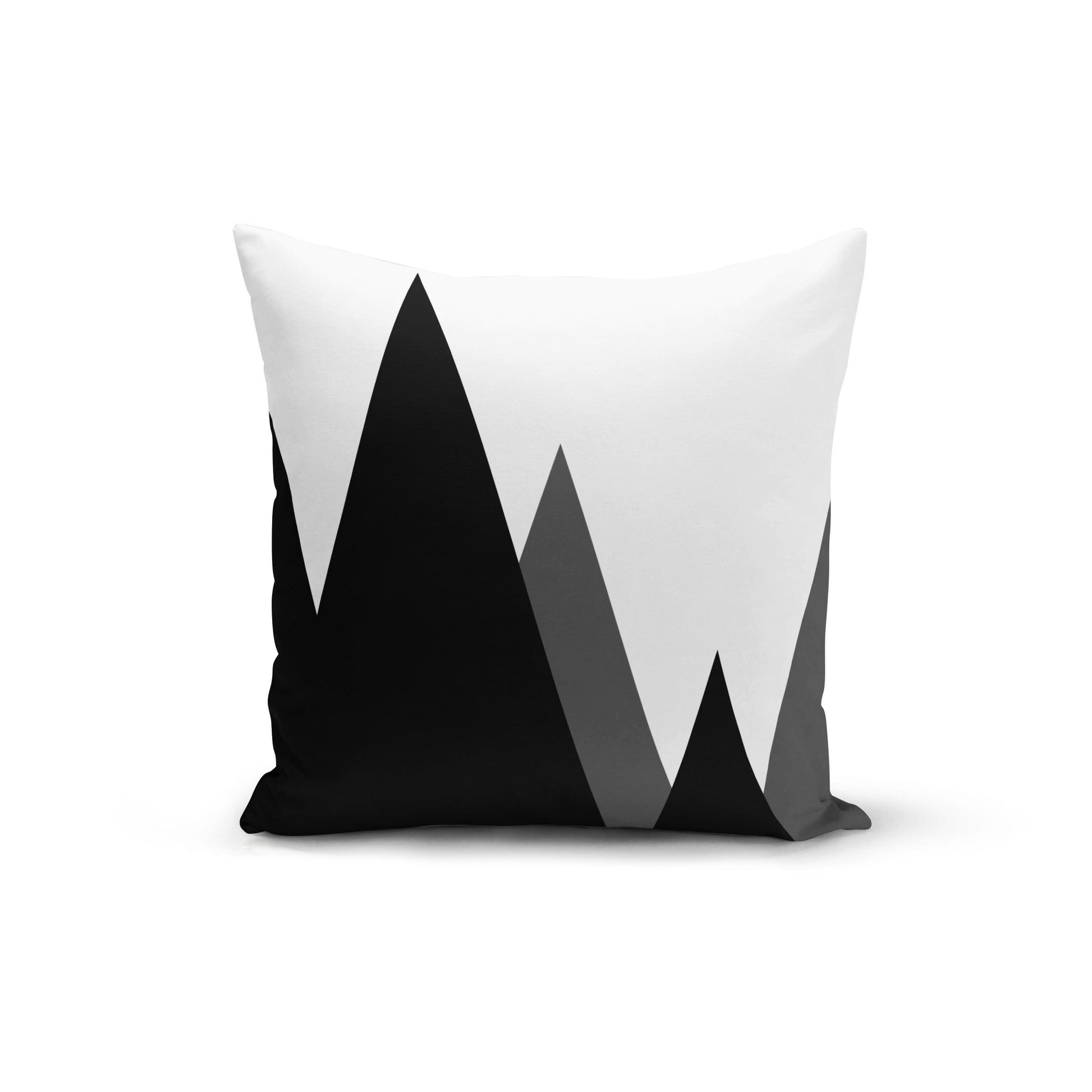 Orange Poppy Textiles & Pillows Modern Mountains Pillow Cover
