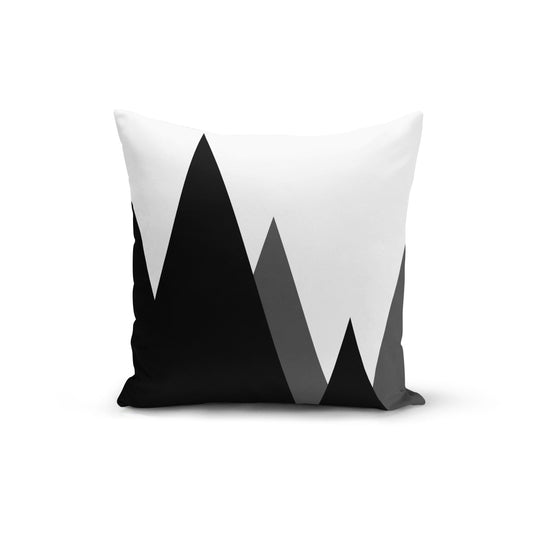 Orange Poppy Textiles & Pillows Modern Mountains Pillow Cover
