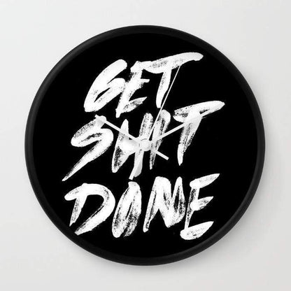 Scorpius Clocks Motivational Wall clock
