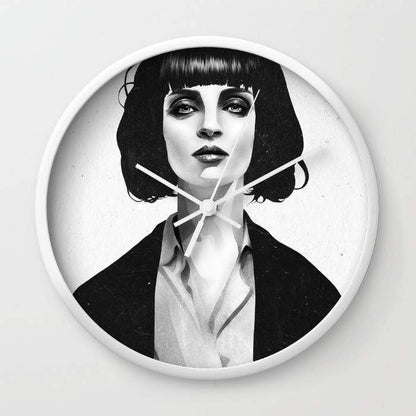 Scorpius Clocks Mrs Mia Wallace Wall clock