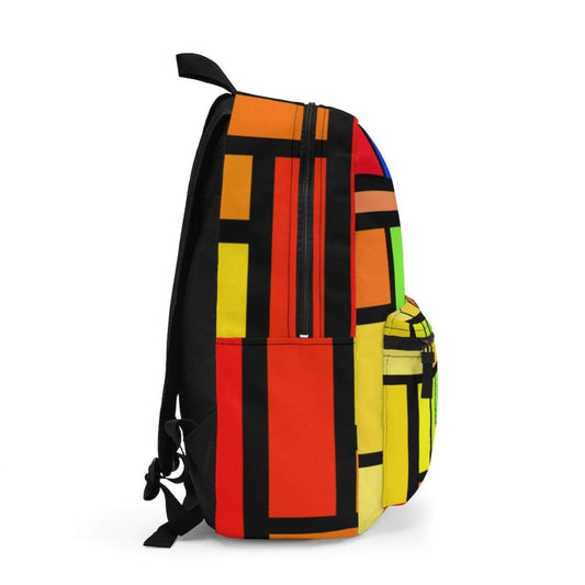 inQUE'INQ Backpacks Bags Rucksacks One Size Multicolor geometric style backpack