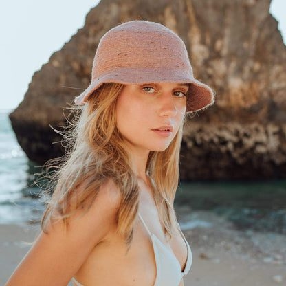 Cocoa Brunn Hats NALA Safari Jute Straw Hat