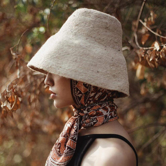 Cocoa Brunn Hats Naomi Jute Bucket Hat