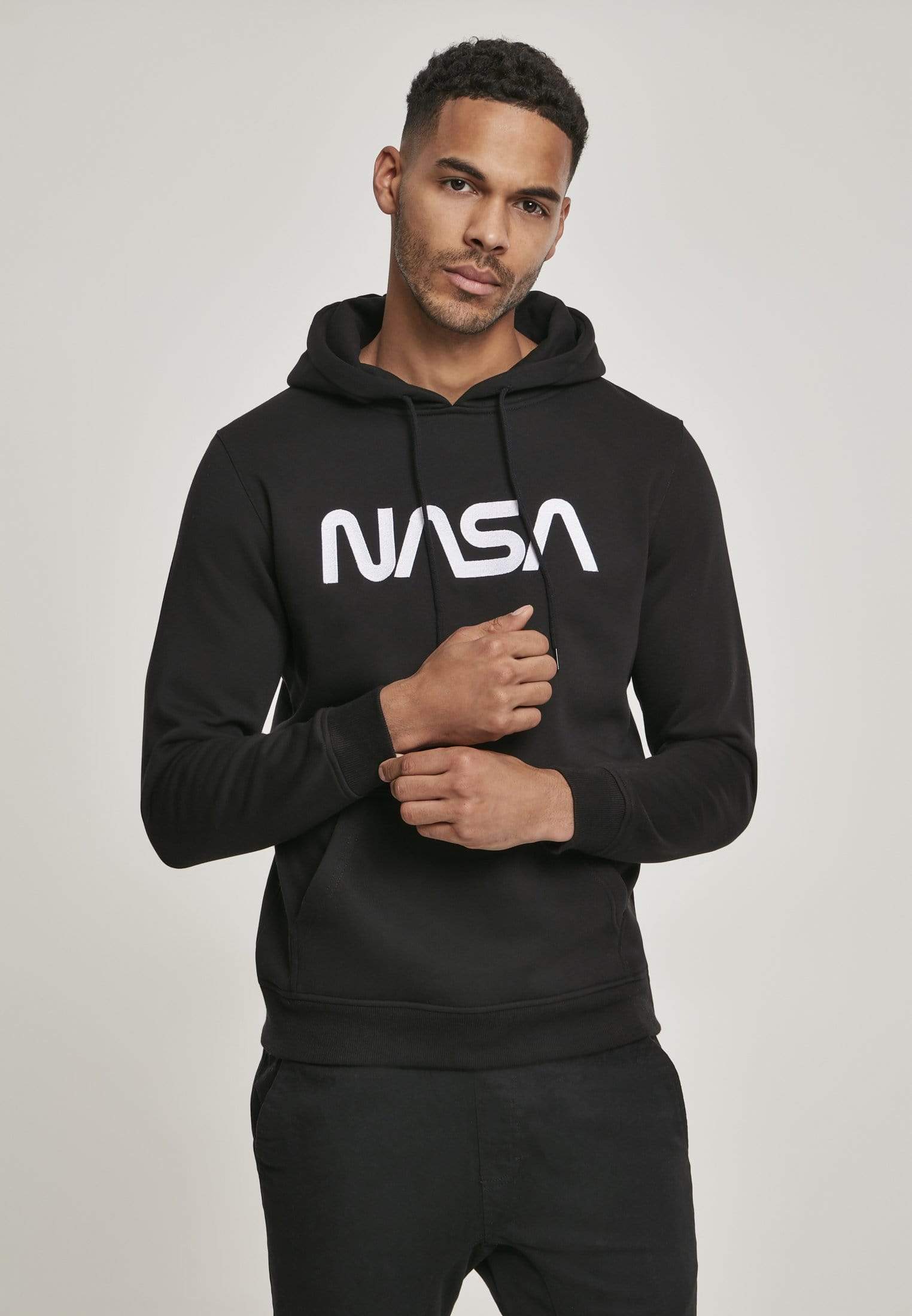 Callisto Men's Clothing NASA Embroidered Logo Hoodie