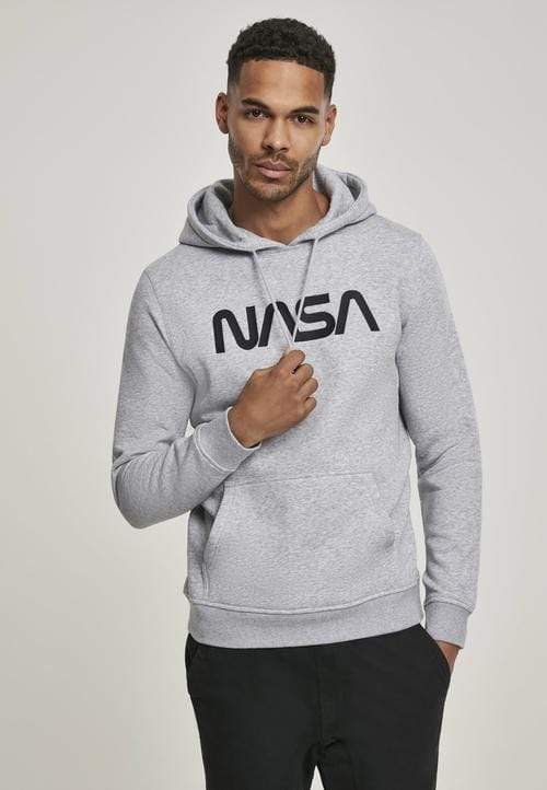Callisto Men's Clothing L / Heather Grey NASA Embroidered Logo Hoodie