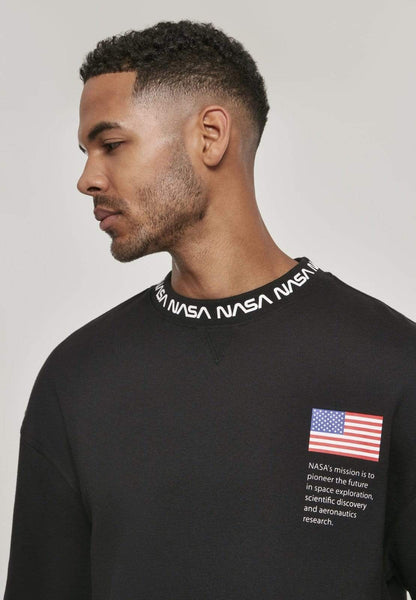 Callisto Men's Clothing NASA Oversize Crewneck Sweater