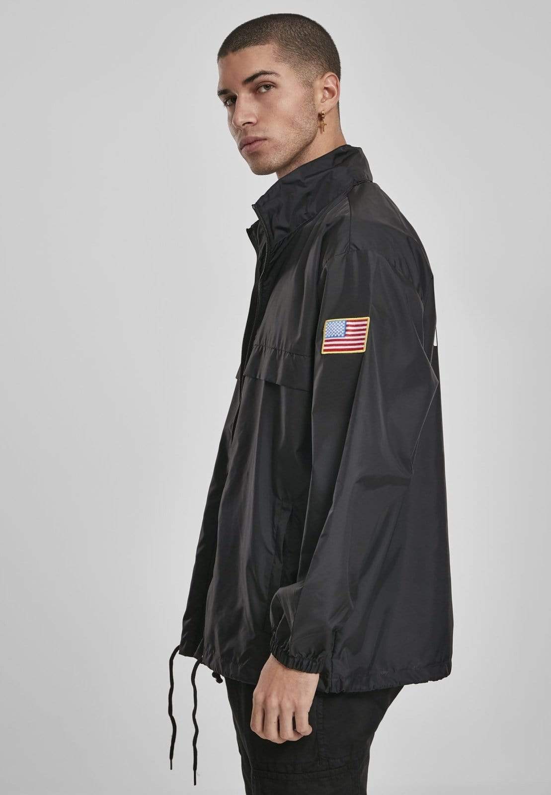 Callisto Men's Clothing NASA Signature Nylon Windbreaker