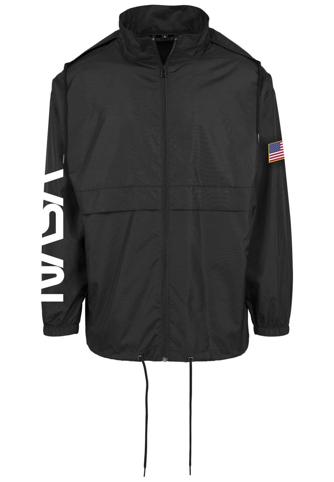 Callisto Men's Clothing NASA Signature Nylon Windbreaker