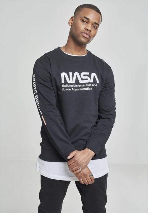 Callisto Men's Clothing L / Black NASA United States Longsleeve