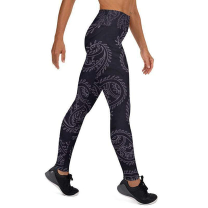Lavender Millie Leggings Navy Paisley Leggings, Capris and Shorts