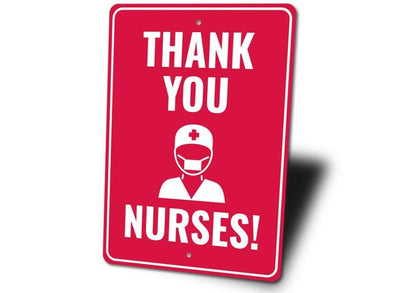 Orchid Eurybia Home Decor Nurse Thank You Sign